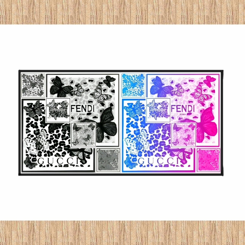 Fendi 11"×17" Framed Wall Art